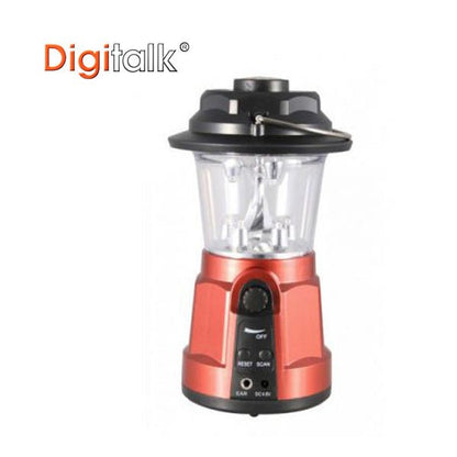 Portable Dynamo LED Lantern Radio with Built-In Compass-Outdoor > Camping-Dropli