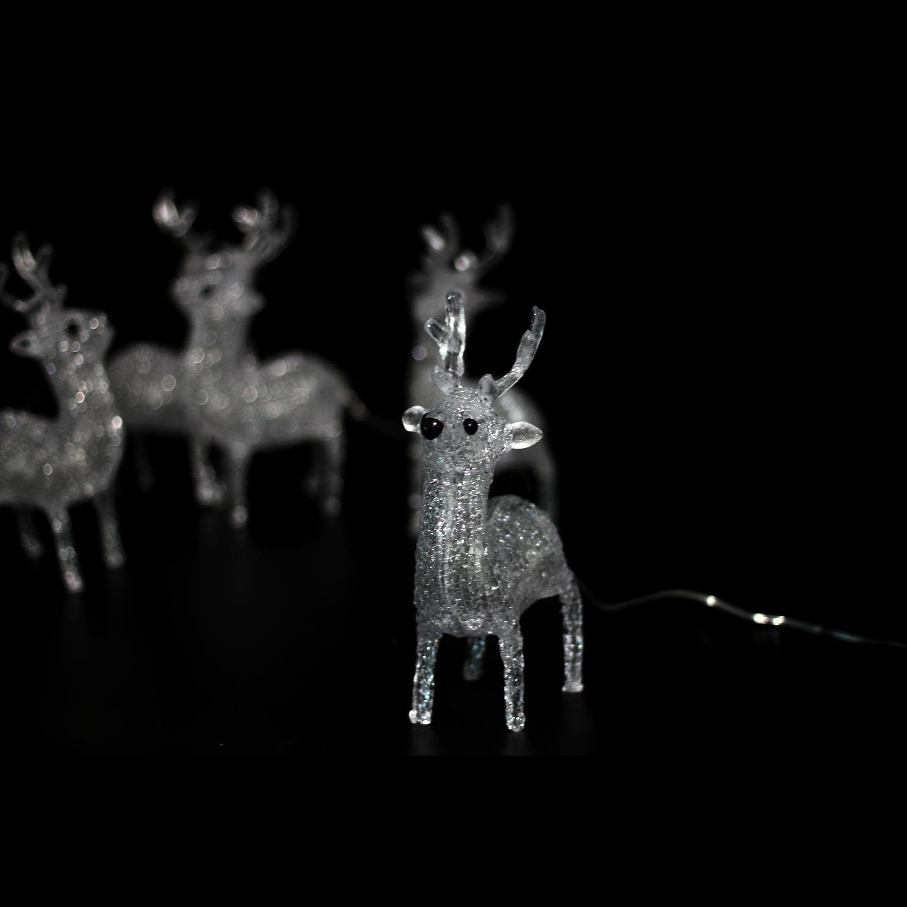 Acrylic Baby Reindeer (5pcs/set)-Christmas Figure-Lexi Lighting