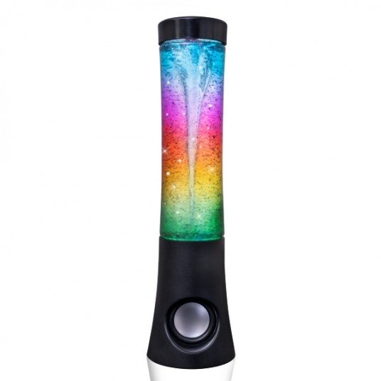 Rainbow Glitter Vortex Speaker--MDI