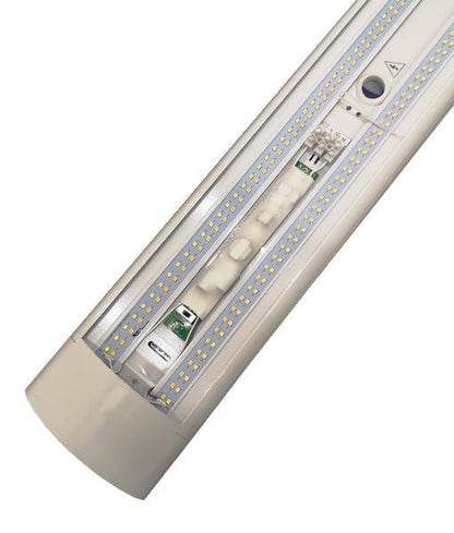 RAZORDMW Interior LED Surface Mounted Dimmable Tri-CCT Wide Batten 18W 600mm - RAZORDMW01-LED Batten Lights-CLA Lighting