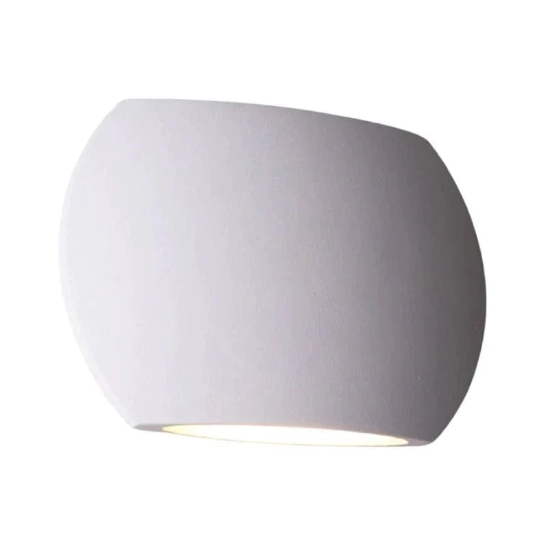 REMO 10W LED Curved Up/Down Wall Light-Exterior Wall Light-Qzao