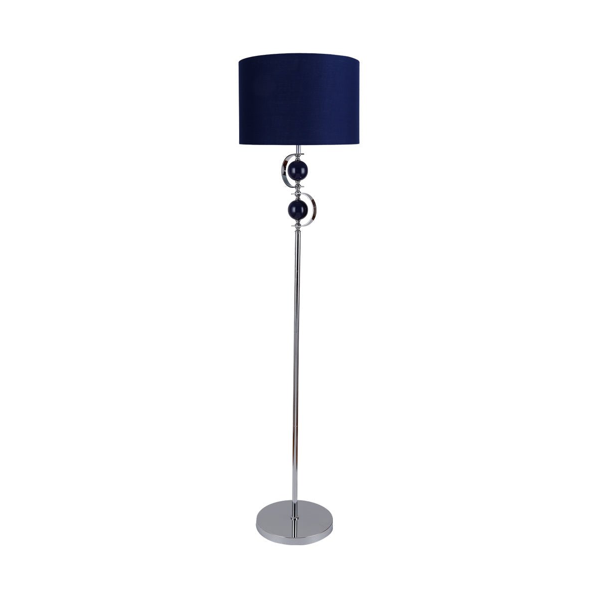 Rialto Floor Lamp - Navy - LL-27-0141BL-Floor Lamps-Lexi Lighting