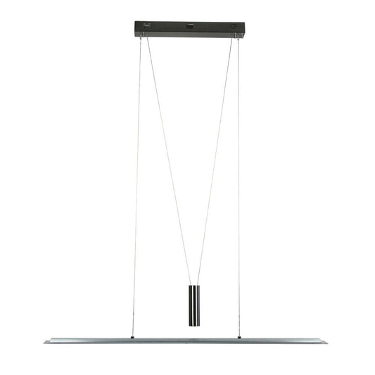 Ricco 24W LED Rise & Fall Brushed Chrome 1050mm - OL60815BC-LED Pendants-Oriel Lighting