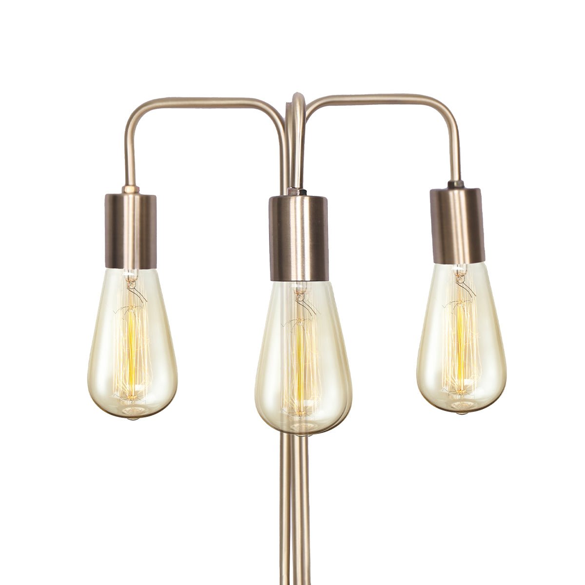 Sarantino Exposed Bulb Industrial Table Lamp-Home & Garden > Lighting-Koala Lamps and Lighting