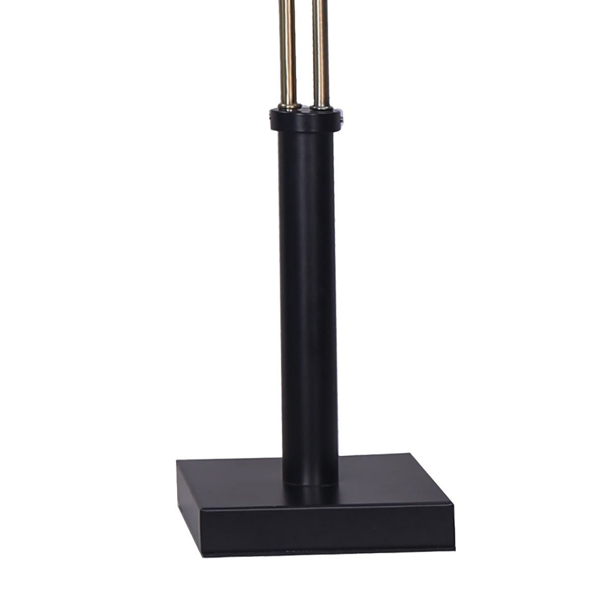 Sarantino LED Metal Table Lamp with 2 Lights Brushed Gold Black Finish-Home & Garden > Lighting-Koala Lamps and Lighting