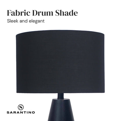 Sarantino Metal Table Lamp in Black and Gold-Home & Garden > Lighting-Koala Lamps and Lighting