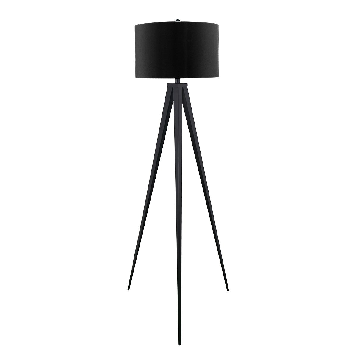 Sarantino Minimalist Modern Tripod Floor Lamp Black-Home & Garden > Lighting-Koala Lamps and Lighting