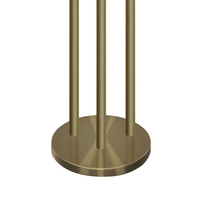 Sarantino Three Metal Shade Floor Lamp-Home & Garden > Lighting-Koala Lamps and Lighting