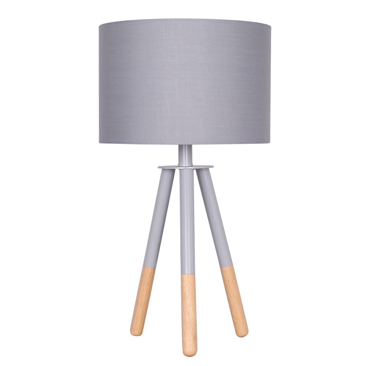 Sarantino Tripod Desk Lamp in Metal & Wood Nordic Minimalist Light-Home & Garden > Lighting-Koala Lamps and Lighting