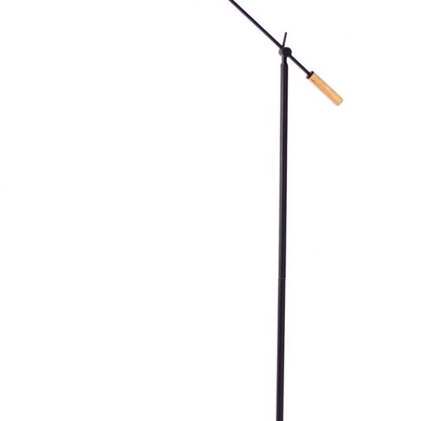 Scandinavian Adjustable Floor Lamp in Black - LL-27-0037B-Floor Lamps-Lexi Lighting