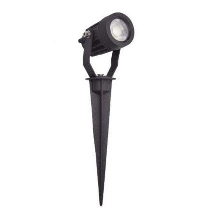 SCENIC Kettle Black Tri-Colour LED Garden Spike-Garden-Lighting Creations