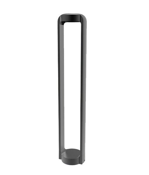 SEKER Exterior LED Bollard Light Dark Grey 13W 3000K IP65 800mm - SEKER3-Bollard Lights-CLA Lighting