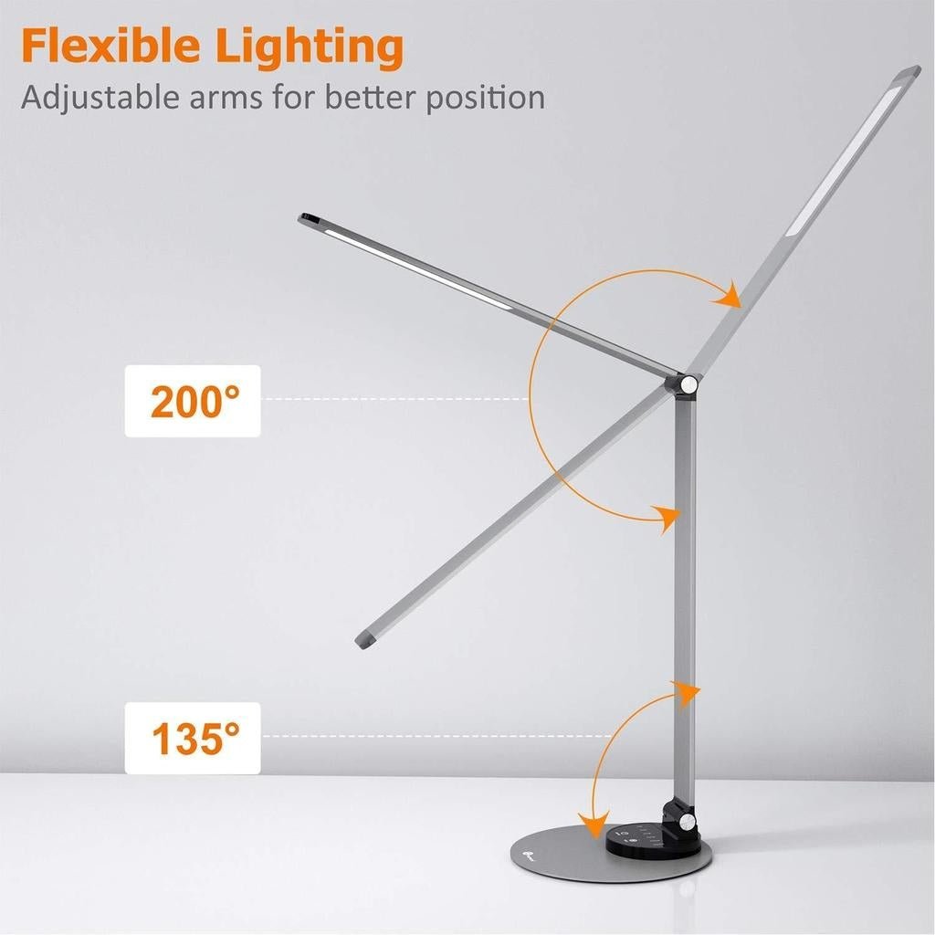 Aluminium Alloy Dimmable Led Desk Lamp (TT-DL22)-Table Lamp-Dropli