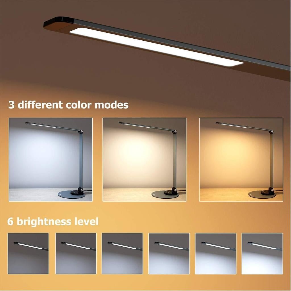 Aluminium Alloy Dimmable Led Desk Lamp (TT-DL22)-Table Lamp-Dropli