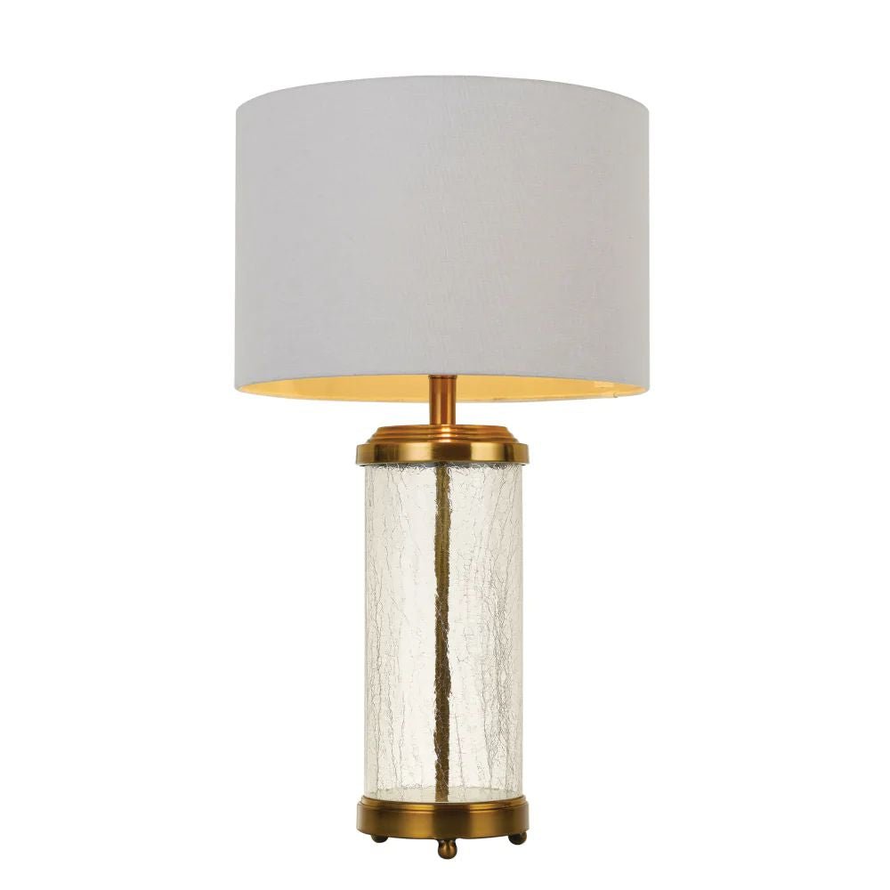 Telbix CHRIS - Textured Glass Table Lamp Telbix, TABLE LAMPS, telbix-chris-textured-glass-table-lamp