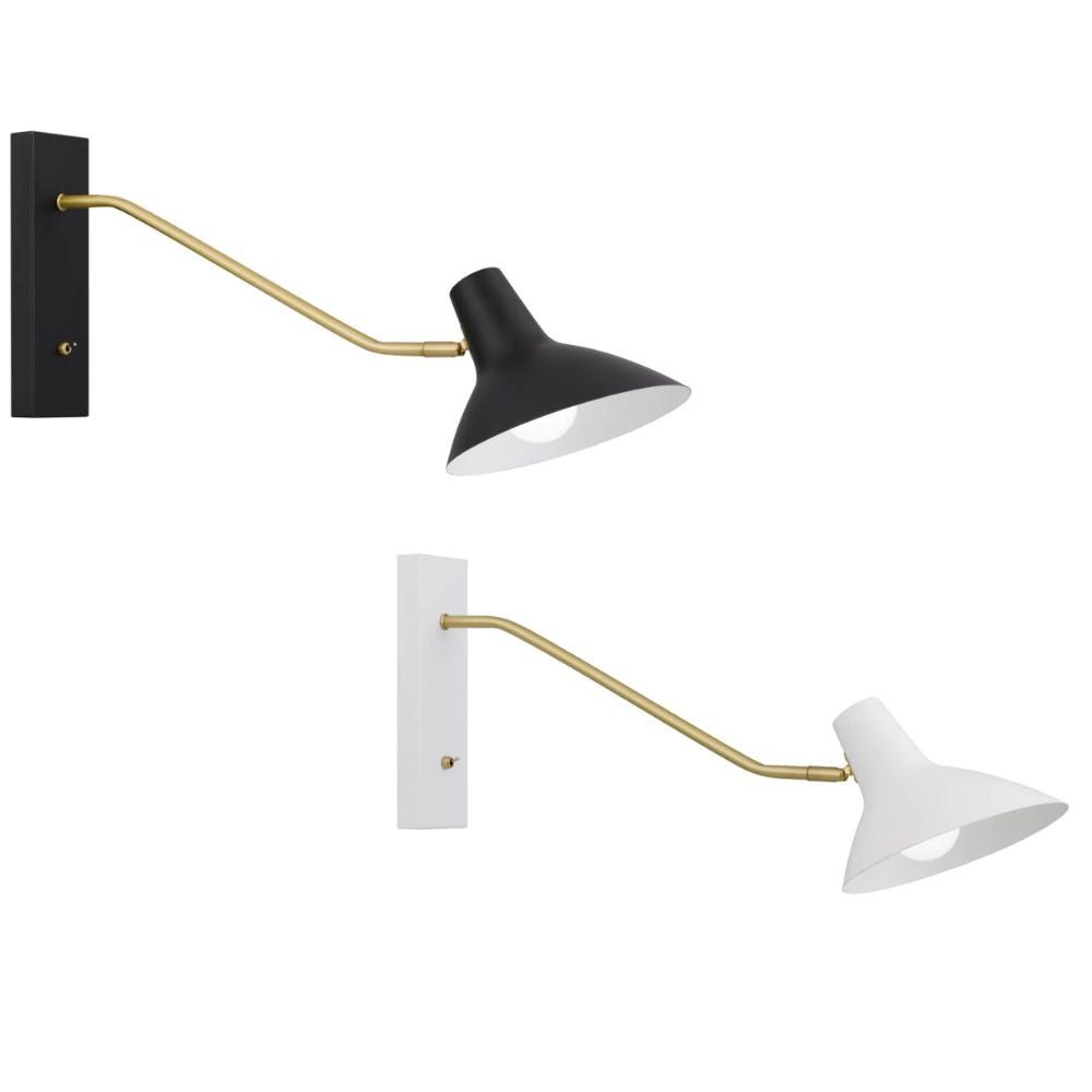 Telbix FARBON - Long Metal Wall Light-WALL LIGHT-Telbix