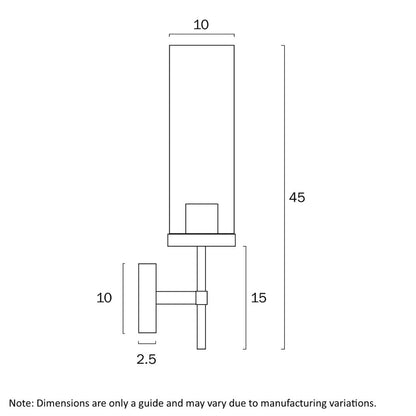 Telbix GAROT - 25W Wall Lamp-WALL LAMPS-Telbix