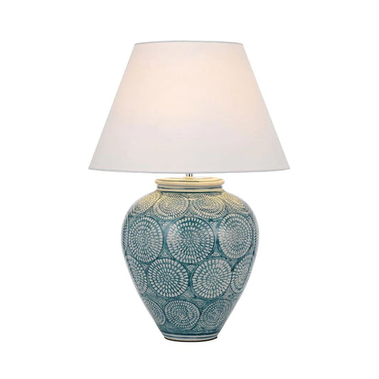 Telbix HANNAH - 25W Ceramic Table Lamp Telbix, TABLE LAMP, telbix-hannah-25w-ceramic-table-lamp