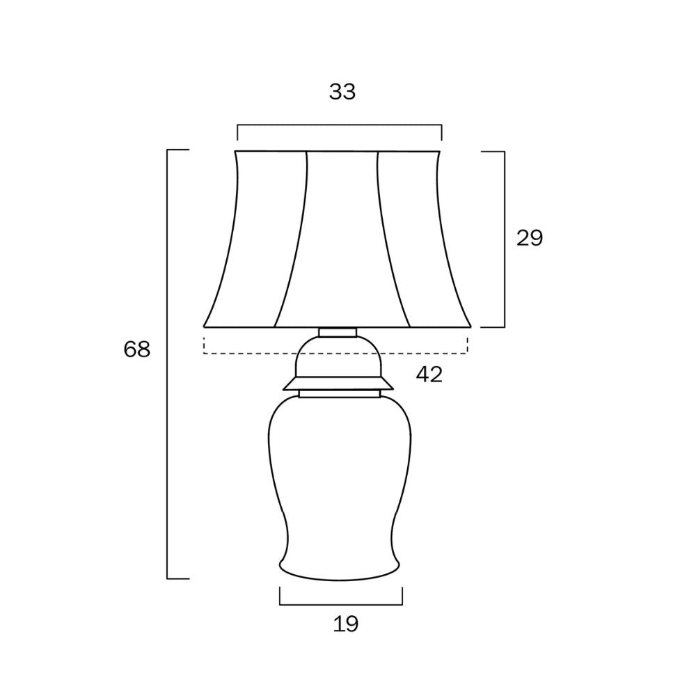 Telbix IRIS - 25W Table Lamp Telbix, TABLE LAMPS, telbix-iris-25w-table-lamp