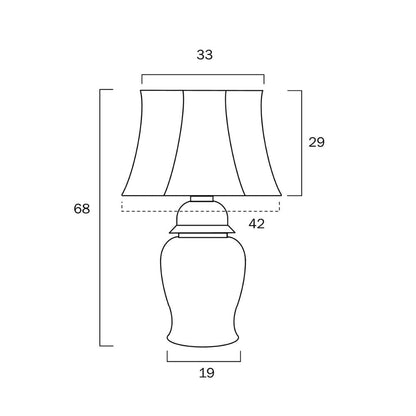 Telbix IRIS - 25W Table Lamp Telbix, TABLE LAMPS, telbix-iris-25w-table-lamp