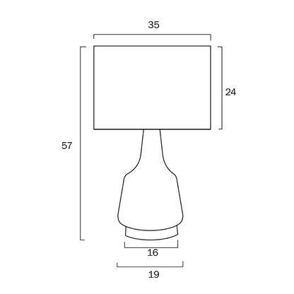 Telbix JACIN - 25W Table Lamp Telbix, TABLE LAMPS, telbix-jacin-25w-table-lamp