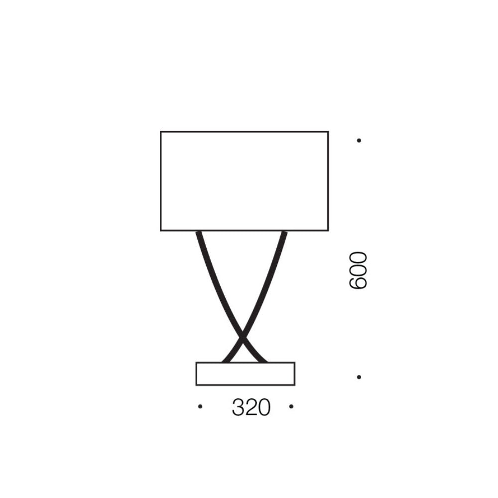 Telbix JASMINE - 25W Table Lamp Telbix, TABLE LAMPS, telbix-jasmine-25w-table-lamp