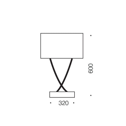 Telbix JASMINE - 25W Table Lamp Telbix, TABLE LAMPS, telbix-jasmine-25w-table-lamp