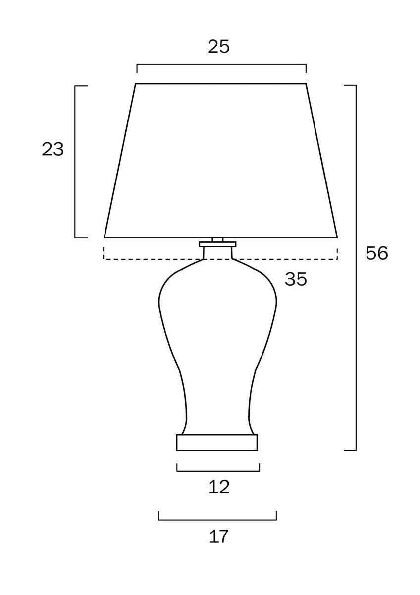 Telbix KATHY - 25W Table Lamp Telbix, TABLE LAMPS, telbix-kathy-25w-table-lamp