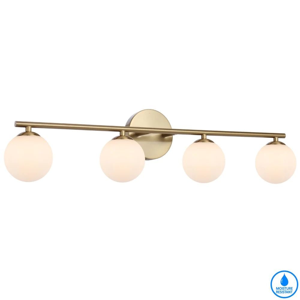 Telbix MORAN - 24W 4-Light Metal Wall Light IP44-WALL LIGHT-Telbix