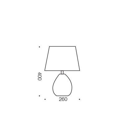 Telbix ORSON - 25W Table Lamp Telbix, TABLE LAMPS, telbix-orson-25w-table-lamp