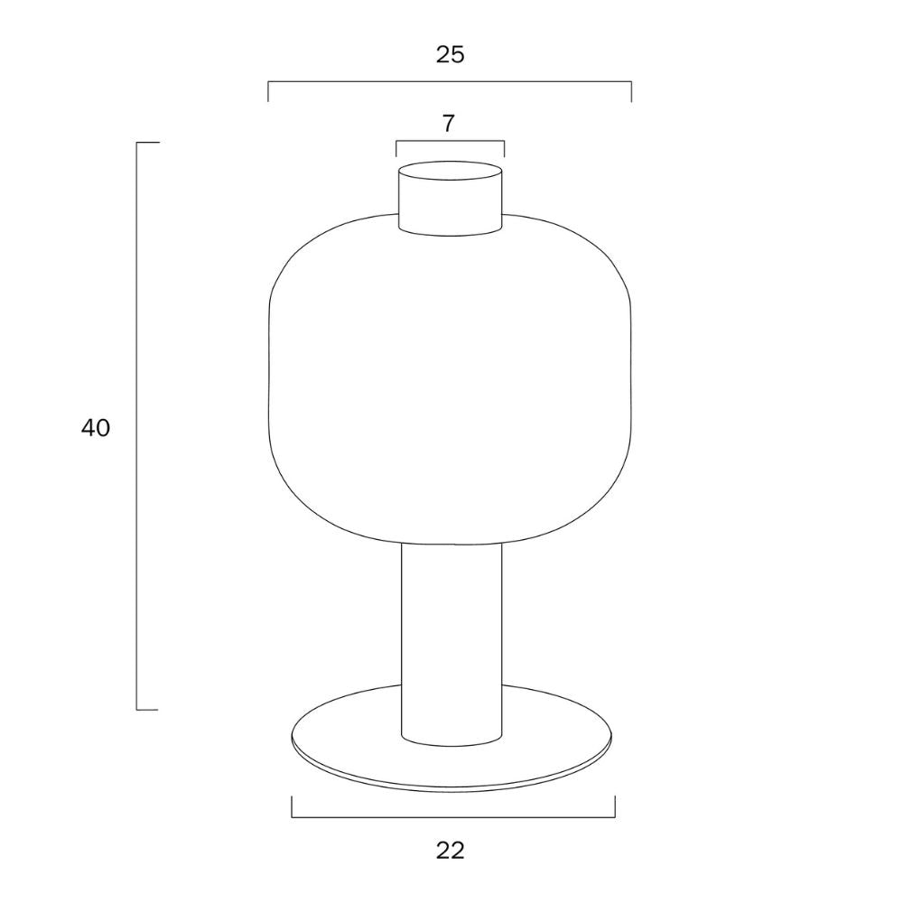 Telbix PAROLA - 25W Table Lamp Telbix, TABLE LAMPS, telbix-parola-25w-table-lamp