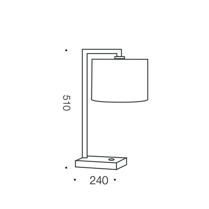 Telbix SALA - 25W LED Table Lamp Telbix, TABLE LAMPS, telbix-sala-25w-led-table-lamp