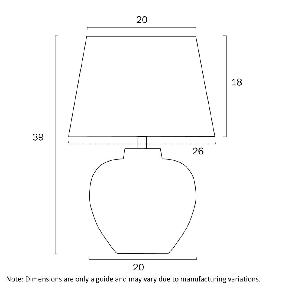 Telbix SELMA - 25W Table Lamp Telbix, TABLE LAMPS, telbix-selma-25w-table-lamp