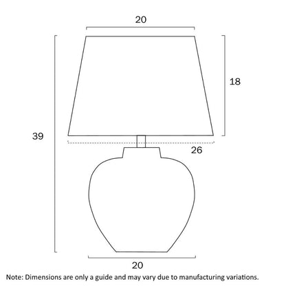 Telbix SELMA - 25W Table Lamp Telbix, TABLE LAMPS, telbix-selma-25w-table-lamp