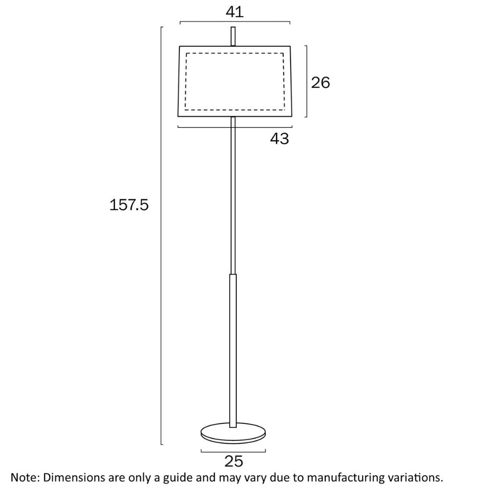 Telbix VALE - 25W Floor Lamp Telbix, FLOOR LAMPS, telbix-vale-25w-floor-lamp