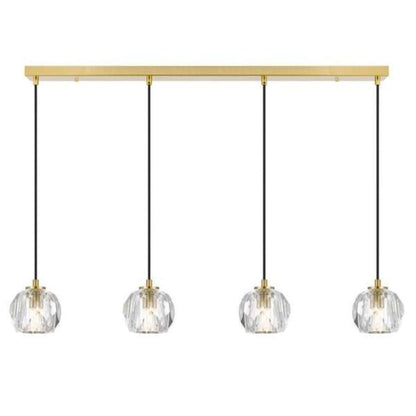 ZAHA - 12W Replaceable G9 LED 4 Light Bar Pendant - 3000K Telbix, PENDANT, telbix-zaha-12w