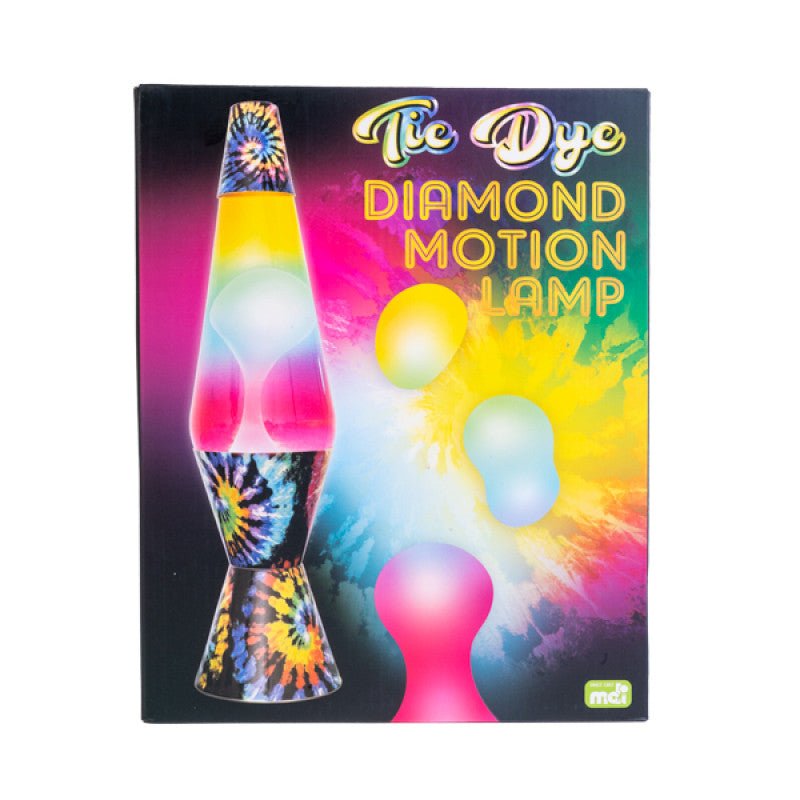 Tie Dye Diamond Motion Lava Lamp MDI, Lava Lamp, kls-dml-td