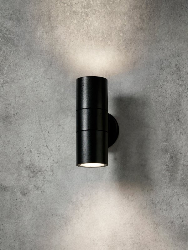 TIVIAH 12W Tri-Colour Selectable Up/Down LED Exterior Pillar Light Dropli, Exterior Wall Lights, untitled-aug5_19-28