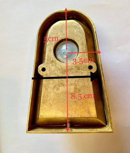 TORQUE 240V GU10 Exterior Surface Mounted Wall Light Antique Brass IP65 - TORQUE3-Exterior Wall Lights-CLA Lighting