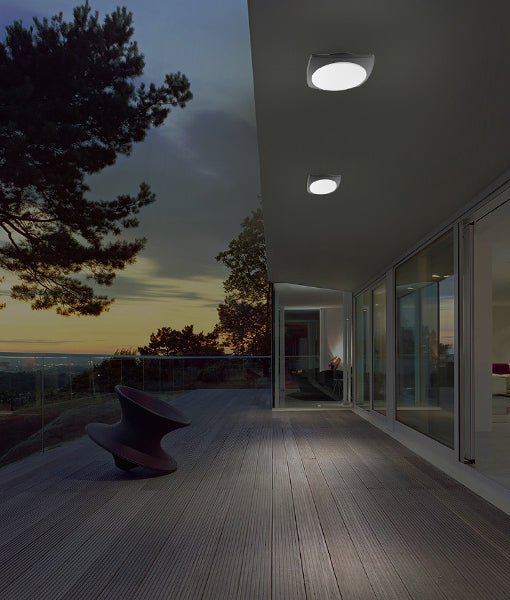 ULAN Exterior LED Wall / Ceiling Light White 20W 3000K IP65 - ULAN2-Exterior Wall Lights-CLA Lighting