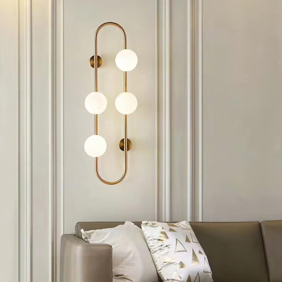 Vägg Large Brass Wall Light-Wall Light-COPY