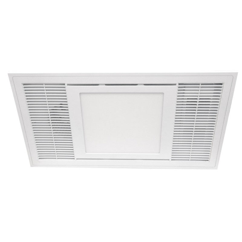 Ventair Madrid 3 in 1 Exhaust Fan with LED Light – White