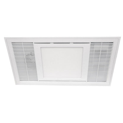 Ventair Madrid 3 in 1 Exhaust Fan with LED Light – White