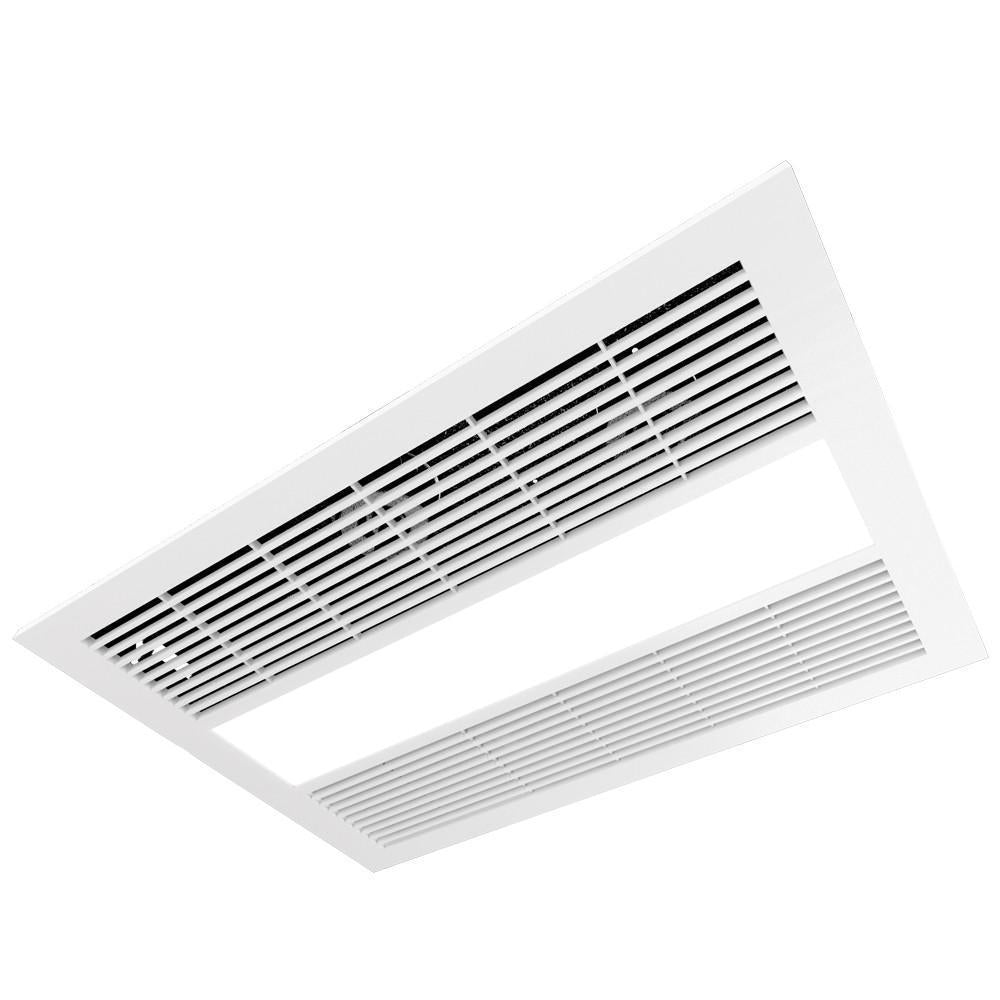 Ventair SAHARA-4 - 4-In-1 High Performance Bathroom Fan, Heater, LED Light & Exhaust Fan Unit-FANS-Ventair