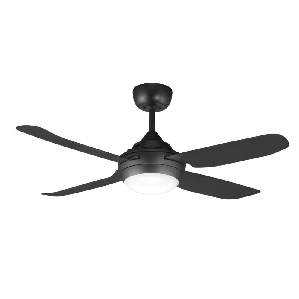 Ventair SPINIKA-48-LIGHT - 4 Blade 1220mm 48" AC Ceiling Fan With 20W Colour Changeable LED Light-FANS-Ventair