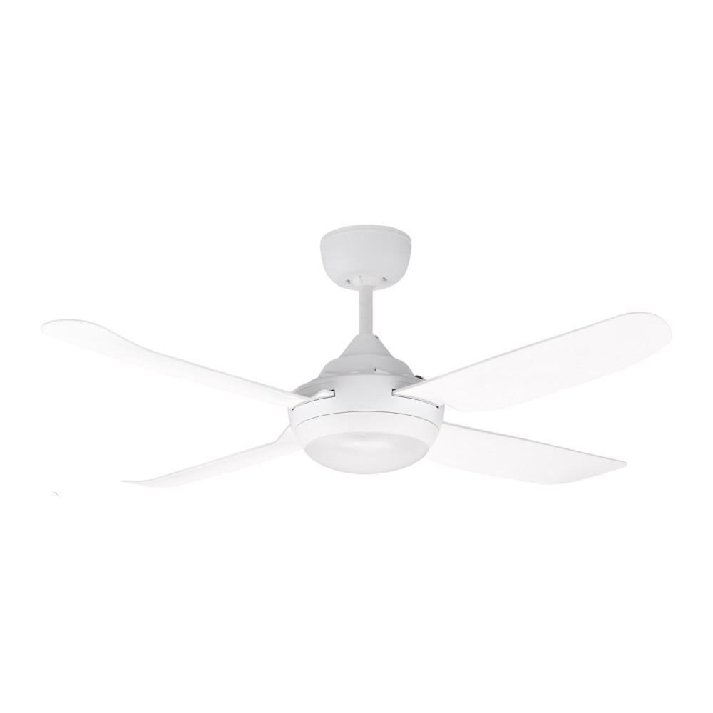 Ventair SPINIKA-52-LIGHT - 4 Blade 1300mm 52" AC Ceiling Fan With 20W Colour Changeable LED Light-FANS-Ventair