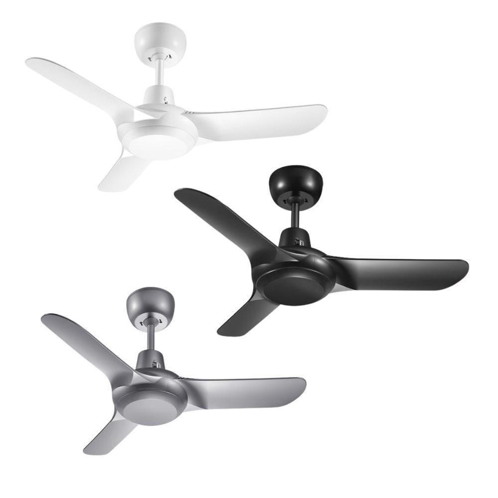 Ventair SPYDA-36 - 3 Blade 900mm 36" Fully Moulded PC AC Ceiling Fan-FANS-Ventair