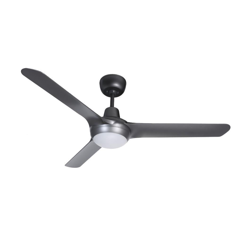 Ventair SPYDA-50-LIGHT - 3 Blade 1250mm 50" Fully Moulded PC AC Ceiling Fan With 20W LED Light-FANS-Ventair