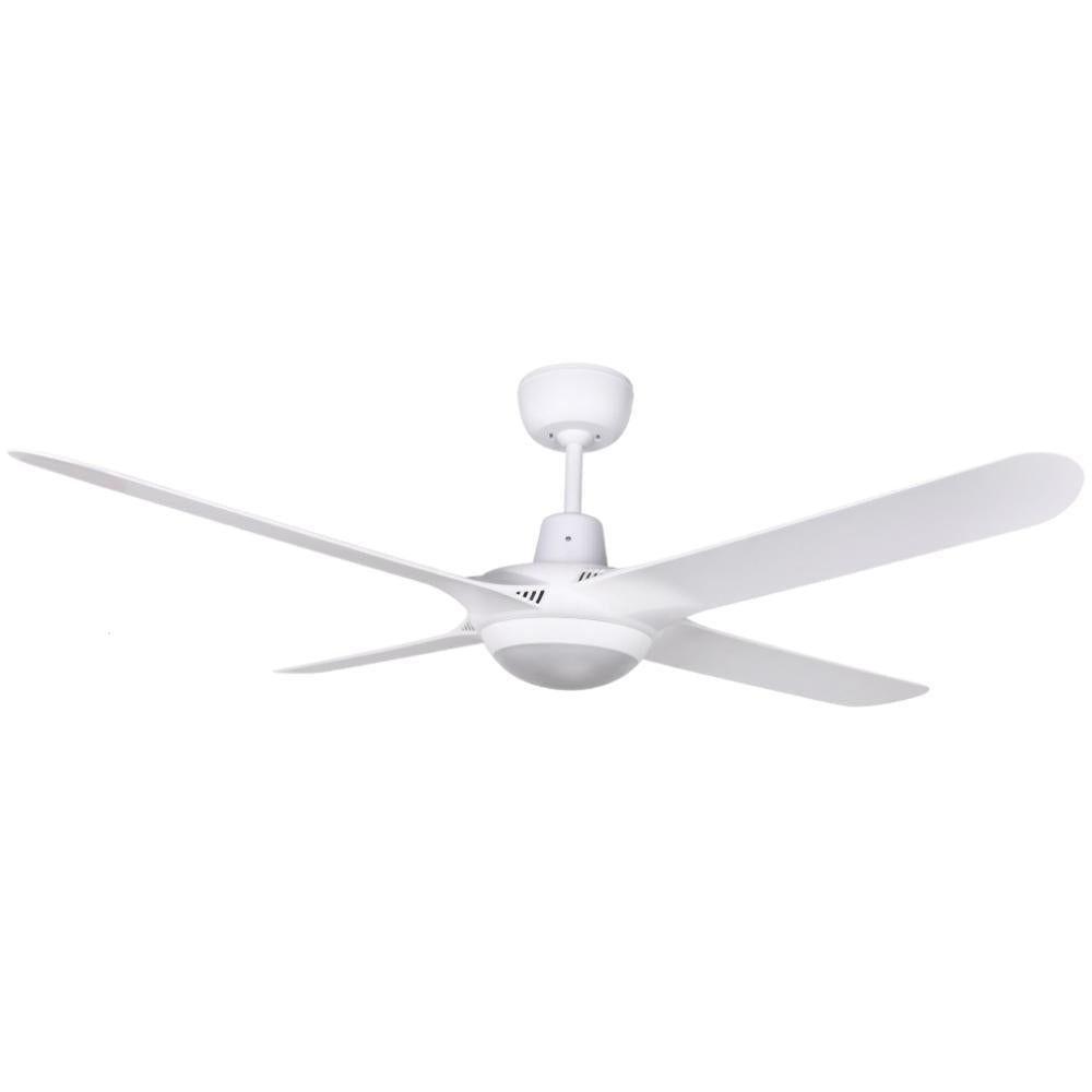 Ventair SPYDA-56-LIGHT - 4 Blade 1400mm 56" Fully Moulded PC AC Ceiling Fan With 20W LED Light-FANS-Ventair