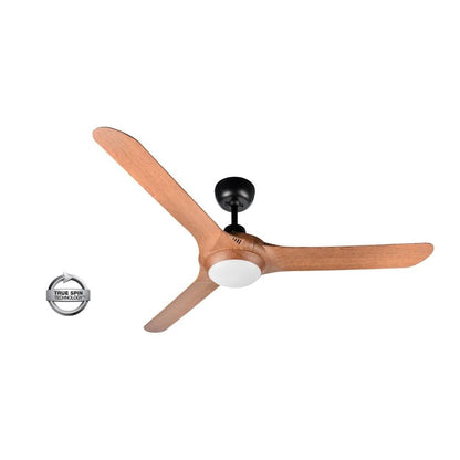 Ventair SPYDA-62-LIGHT - 3 Blade 1570mm 62" Fully Moulded PC AC Ceiling Fan With 20W LED Light-FANS-Ventair